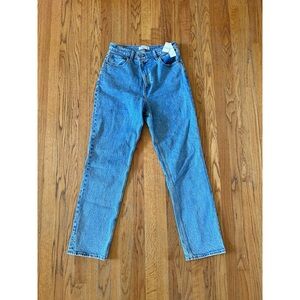 Abercrombie 90's straight high rise jeans